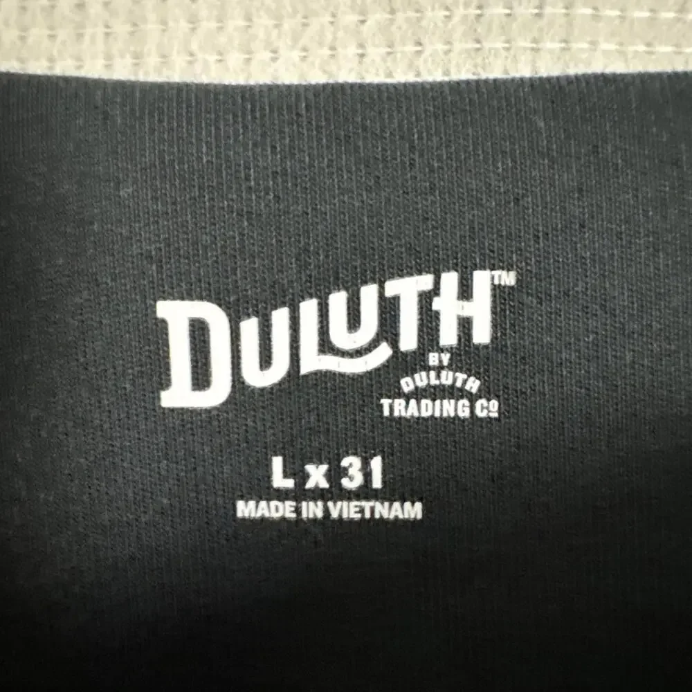 Duluth Trading Women’s Large Lx31 Black NoGA Naturale Cotton Knit Pants - Picture 7 of 12